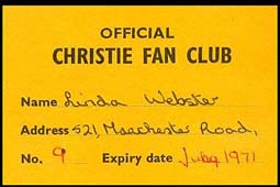 Christie fan club