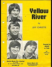 Sheet music Yellow River aust